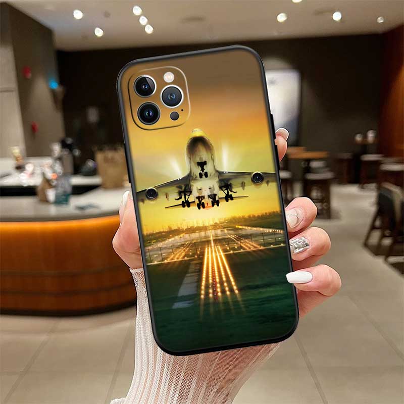 

NH3 Aircraft travel cloud Sky Phone Case for Samsung Galaxy S20 S21 S22 Ultra FE + Plus A21S A22 A24 A25 A26 A30 A30S A31 Galaxy A25 5G