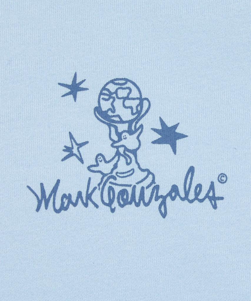 MARK GONZALES Fc Mg Short Sleeve T-Shirt - Sky Blue
