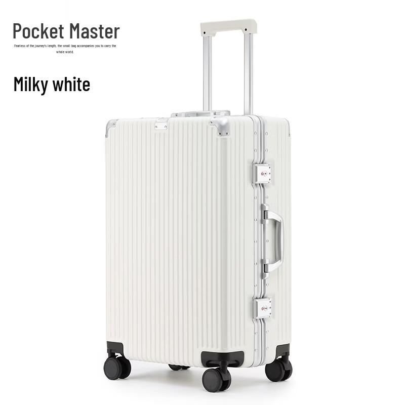 Douxiaozhu Aluminum Frame PC Hardshell Spinner Luggage 18 inch