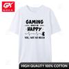 Gaming Makes Me Happy You Not So Much TShirts for Unisex Heartbeat New Tshirt Unisexs Fashion Leisure Print Tops Tees
