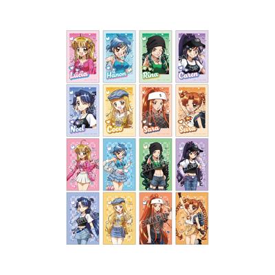 Anime [Melody Pichi Melody] Original Y2K Fashion Ver. Trading Illustration Cards Ver.A 16-Pack Box