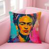 Frida Kahlo Painting Art Cushion Cover Comfortable Reversible Pillow Cover Ideal For Car Sofa Bedroom & Beyond