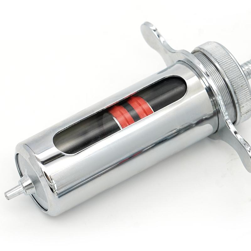 20ml 50ml Veterinary Syringes Metal Pig Cattle Sheep Injector with Needles Animal Veterinary Tools Livestock Medicine Feeder