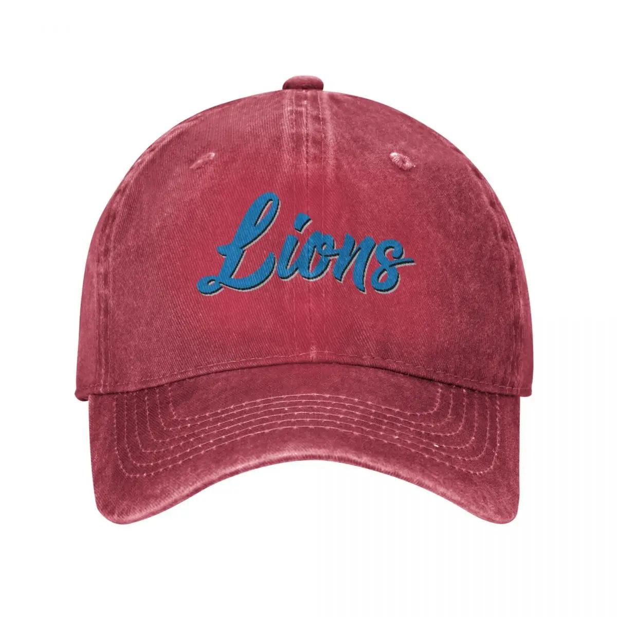 Lions Baseball Cap New Hat hiking hat sun caps Sports Cap Women Caps Unisexs