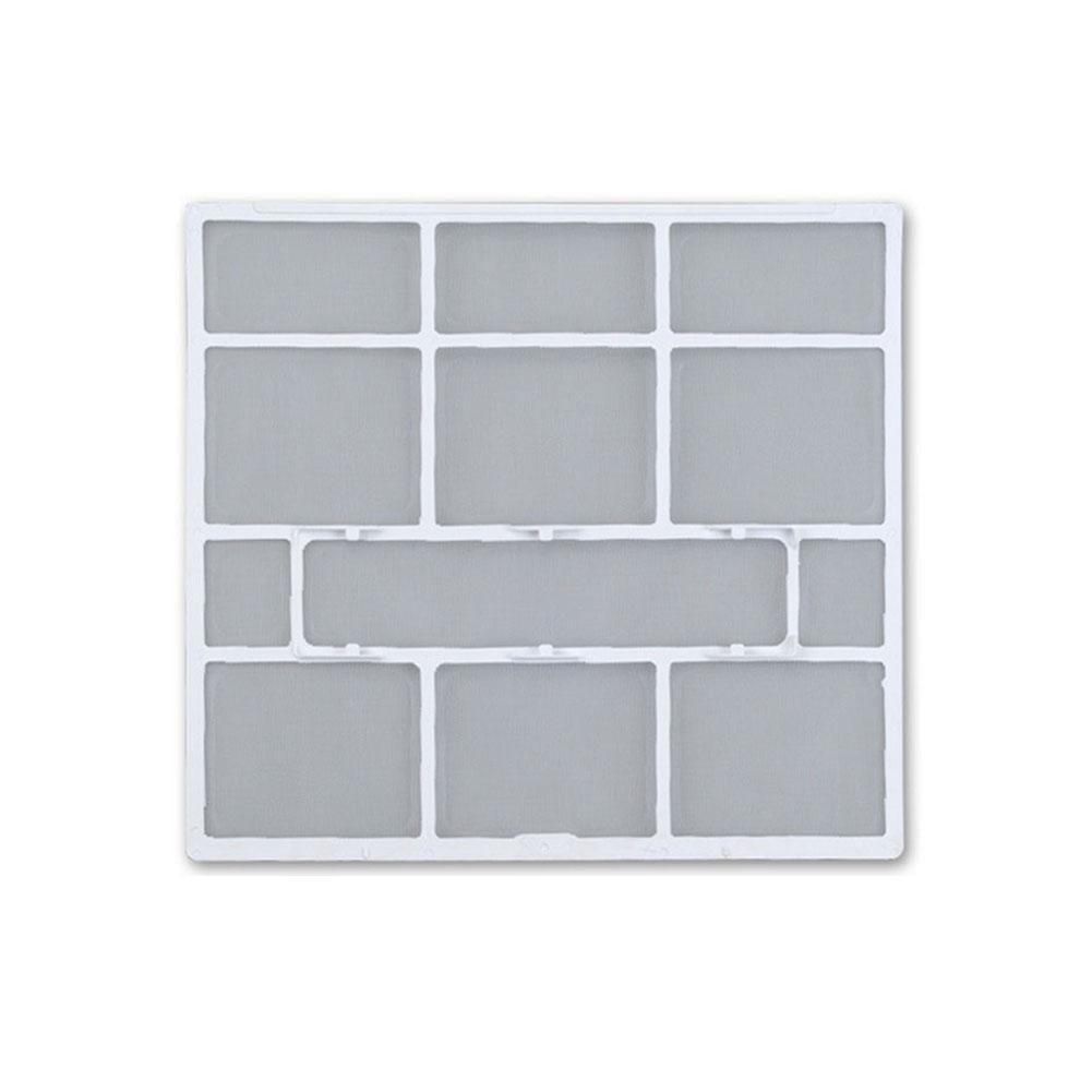 Klimaanlagenfilter Zubehör Innenraumgerät Hängender Staubschutz Luftfilter Teile Klimaanlagen Staubdichtes Netz