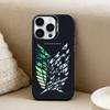 Attack On Titan  Phone Case For iPhone 16,15,14,13,12,17,Pro,MAX Black Matte Shockproof Cover