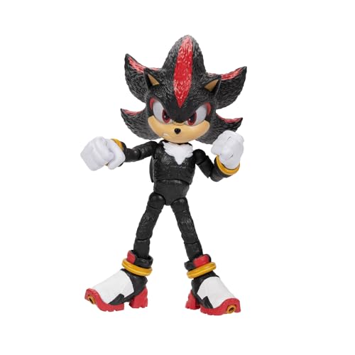 Sonic the Hedgehog Sonic 3 Movie Action Figures 2nd Series 5-Inch Shadow [Parallel Import]