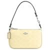 Nolita 19 Letter Logo Silver Hardware Coated Canvas Tote Bag Small Women Tote Bags Yellow CW426-SVMN0