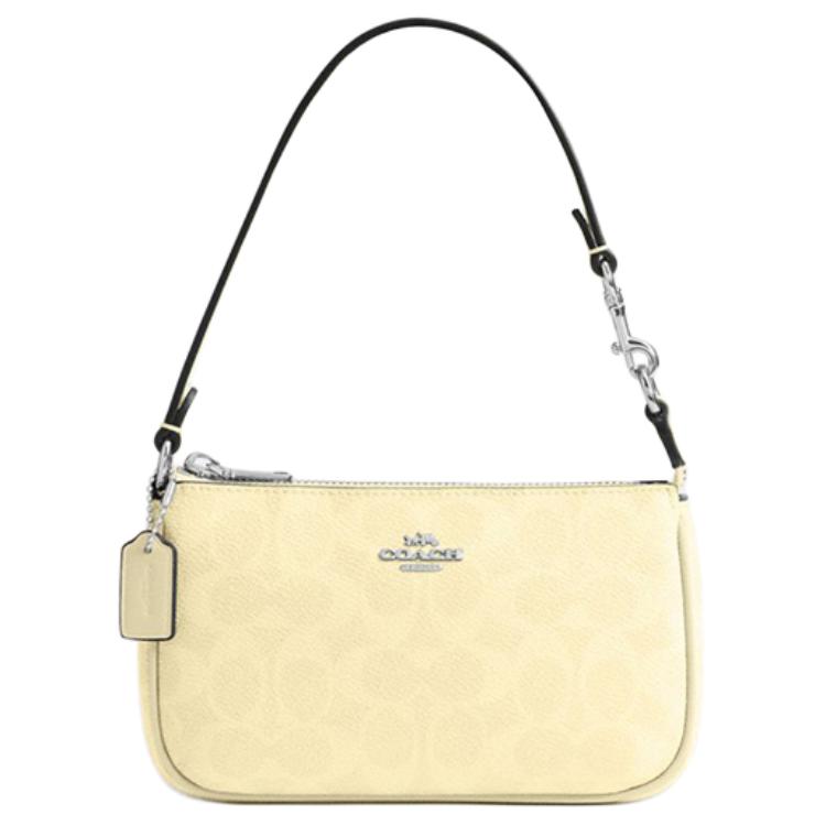 

Coach Nolita 19 Letter Logo Silver Hardware Coated Canvas Tote Bag Small Women tote bags Yellow CW426-SVMN0 Basic Set (Bag+Dust Bag)