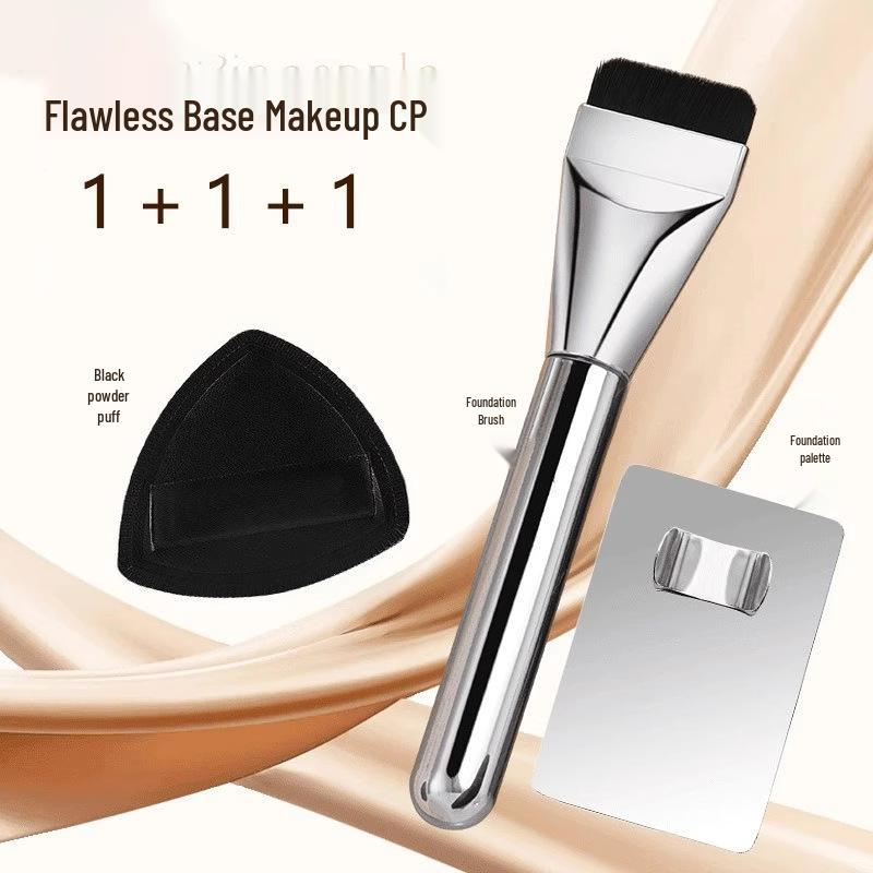 

Скидка для новичков: Палетка тональных основ со скидкой 5 юаней с кистью и шпателем для смешивания базового макияжа