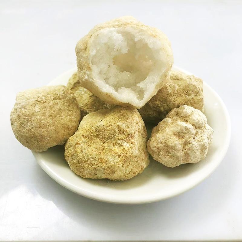 3-5CM Ágata Cristal de Ágata de Minério Bruto Caverna de Cristal de Ágata Ornamentos Ocos Buraco