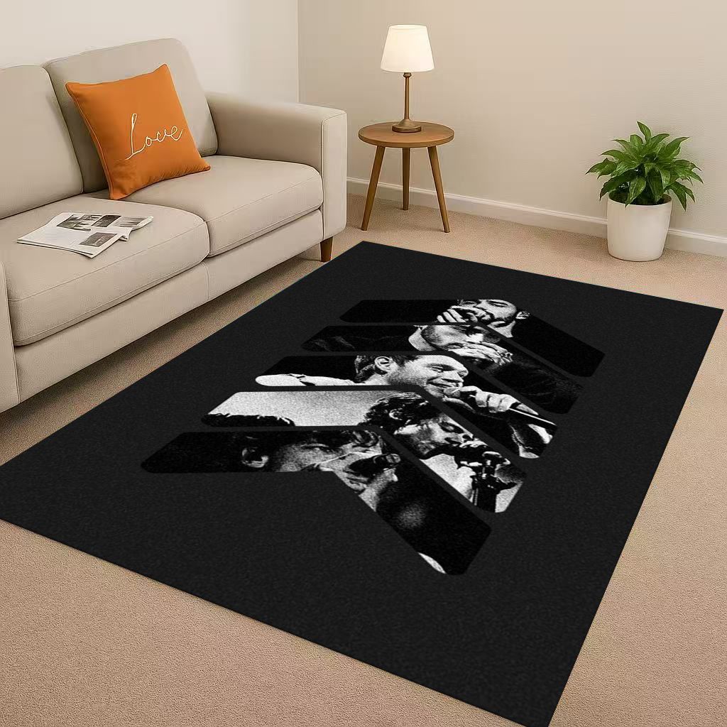 27 Stil Neu One D-Direction Sänger Star Wohnzimmer Rutschfester Bereichsteppich Teppich für Schlafzimmer Spielzimmer Sofa, Leicht zu reinigende Haustürmatte