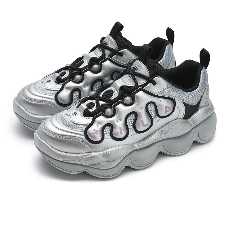 Fila Pease Casual Shoes Women Sneakers Silver Gray F12W512141FSA