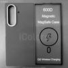 Z Fold 7 Aramid Case for Samsung Galaxy Z Fold 7 Magnetic Case Aramid Carbon Fiber Cover MagSafe/Qi2 Charging Armor Protective
