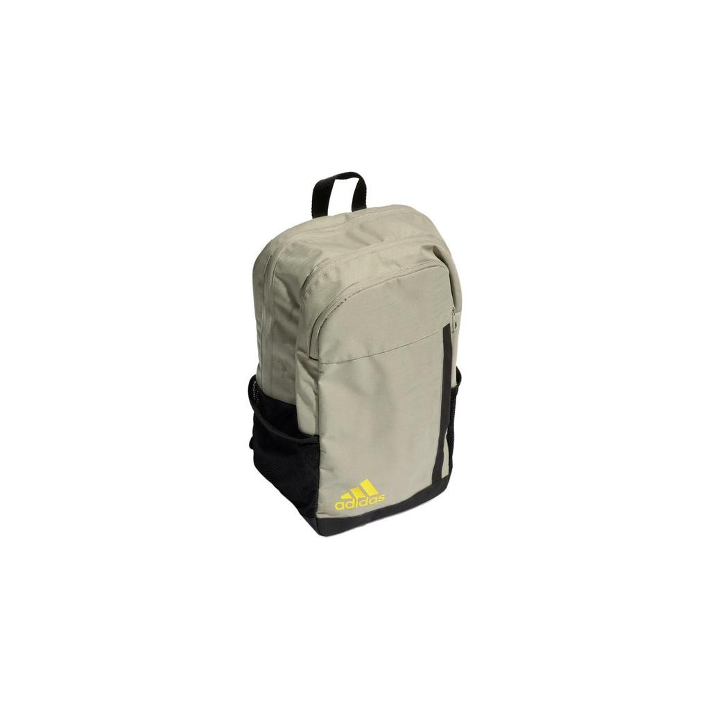 Adidas Printed Small Logo Sports Large Capacity Nylon Backpack Unisex Backpack Dark-Olive HM9163
