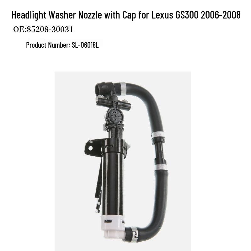 Lexus GS300 2006-2008 Headlight Washer Nozzle & Cap 85208-30031