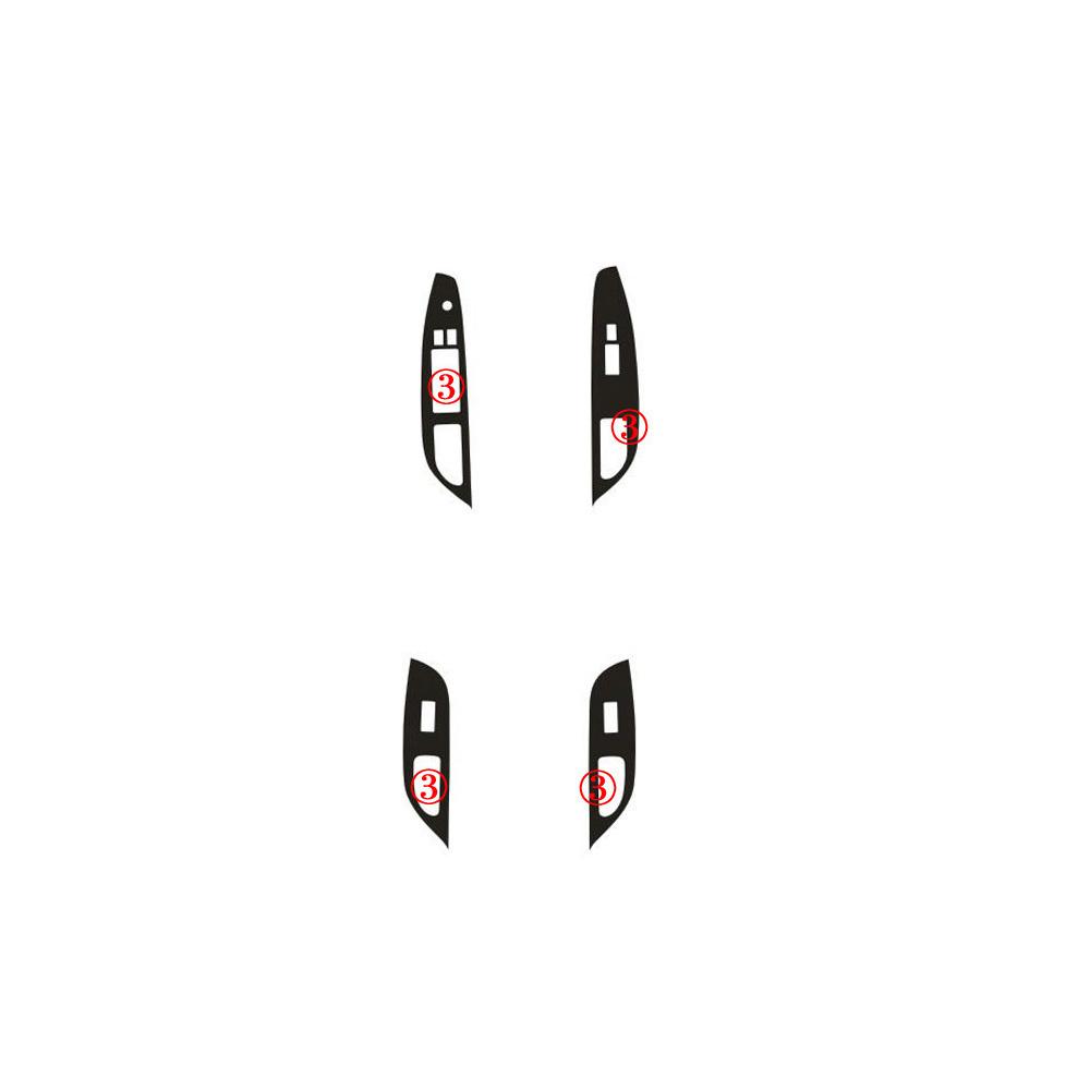 5D Carbon Fiber Pattern Interior,DIY,Trim Decals For Infiniti G25 G37 2009-2013
