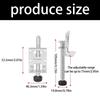 4Pcs Adjustable Furniture Risers Leg Height Adjuster Chair Levelers for Heavy Cabinets Leveling On Uneven Ground