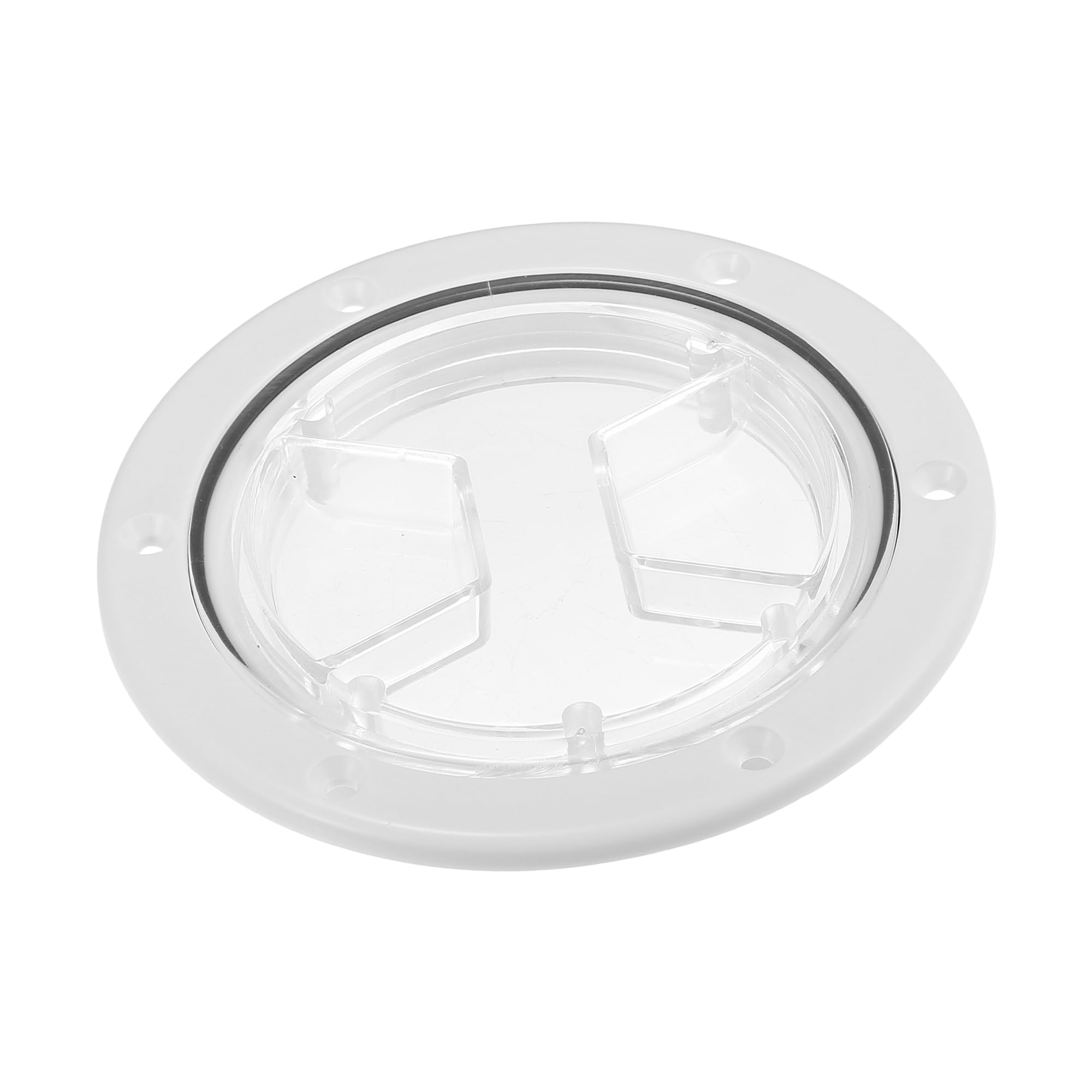 

Partuto 1pc 4 Universal Boat Inspection Deck Plate Hatch - Nylon White белый