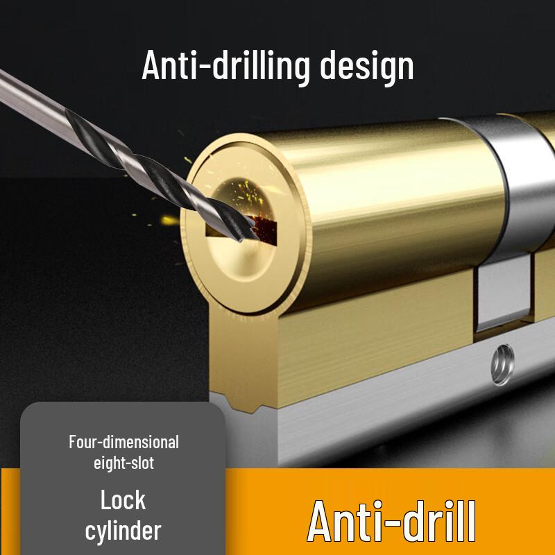 Xinteli C-Grade Anti-Theft Copper Lock Cylinder