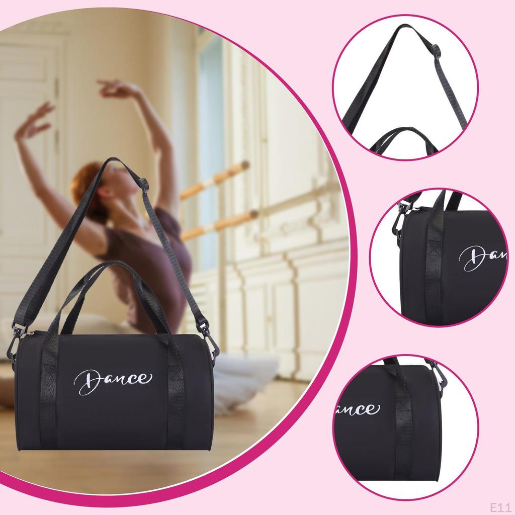 Taneční taška pro dívky s popruhem Duffle Gym Weekender Gymnastika