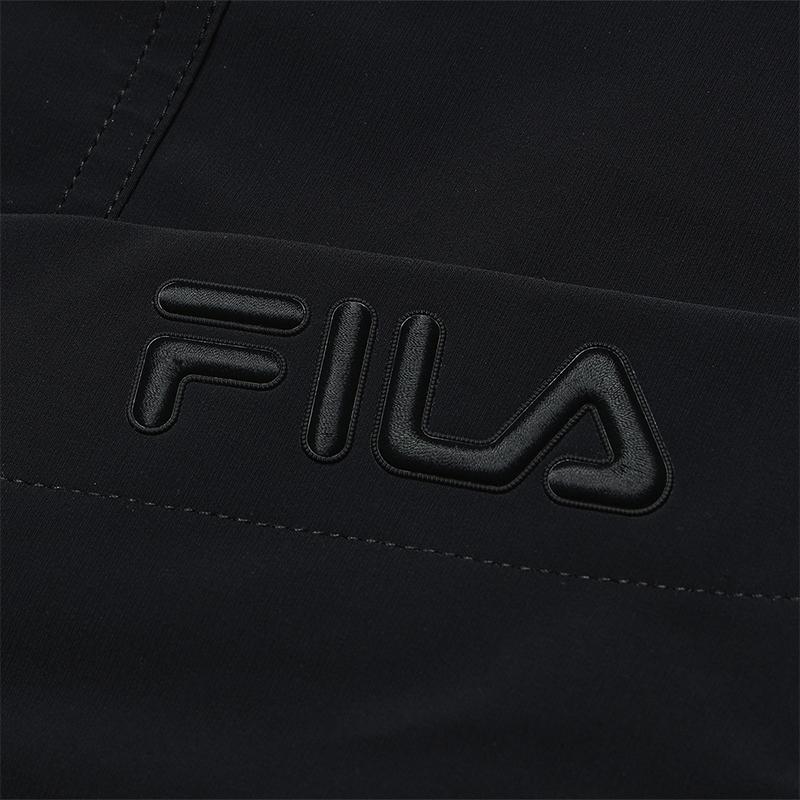 FILA Heritage Fashion Casual Versatile Long Sleeve Hooded Jacket Men jackets F61M618799ABK