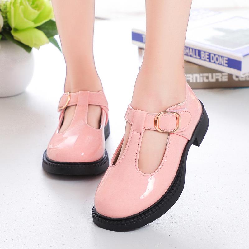 Nuevos zapatos individuales de suela blanda para niñas, zapatos de rendimiento para estudiantes