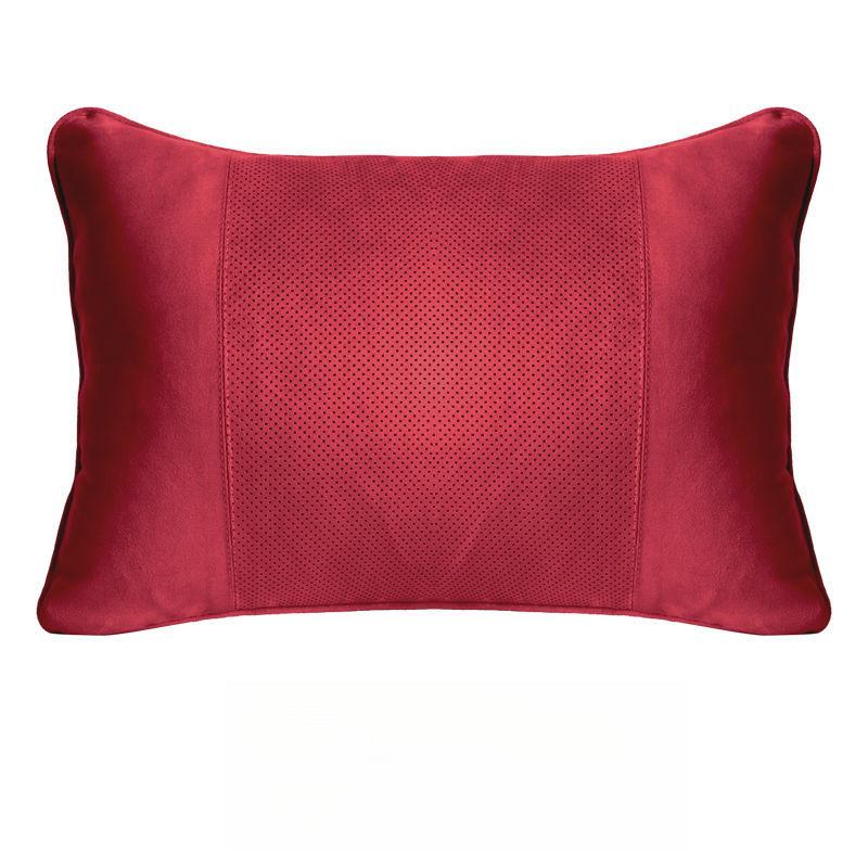 Tesla & Mercedes-Benz S-Class Compatible Neck & Lumbar Support Pillows: Maybach, Suede, and DuPont Cotton Options
