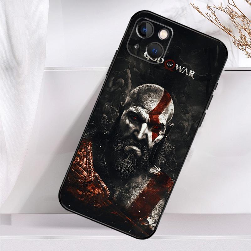 God of War Phone Case For iPhone 14 13 12 11 16 15 Pro Max Plus Mini 7 8 X XR XS Max Soft Cover