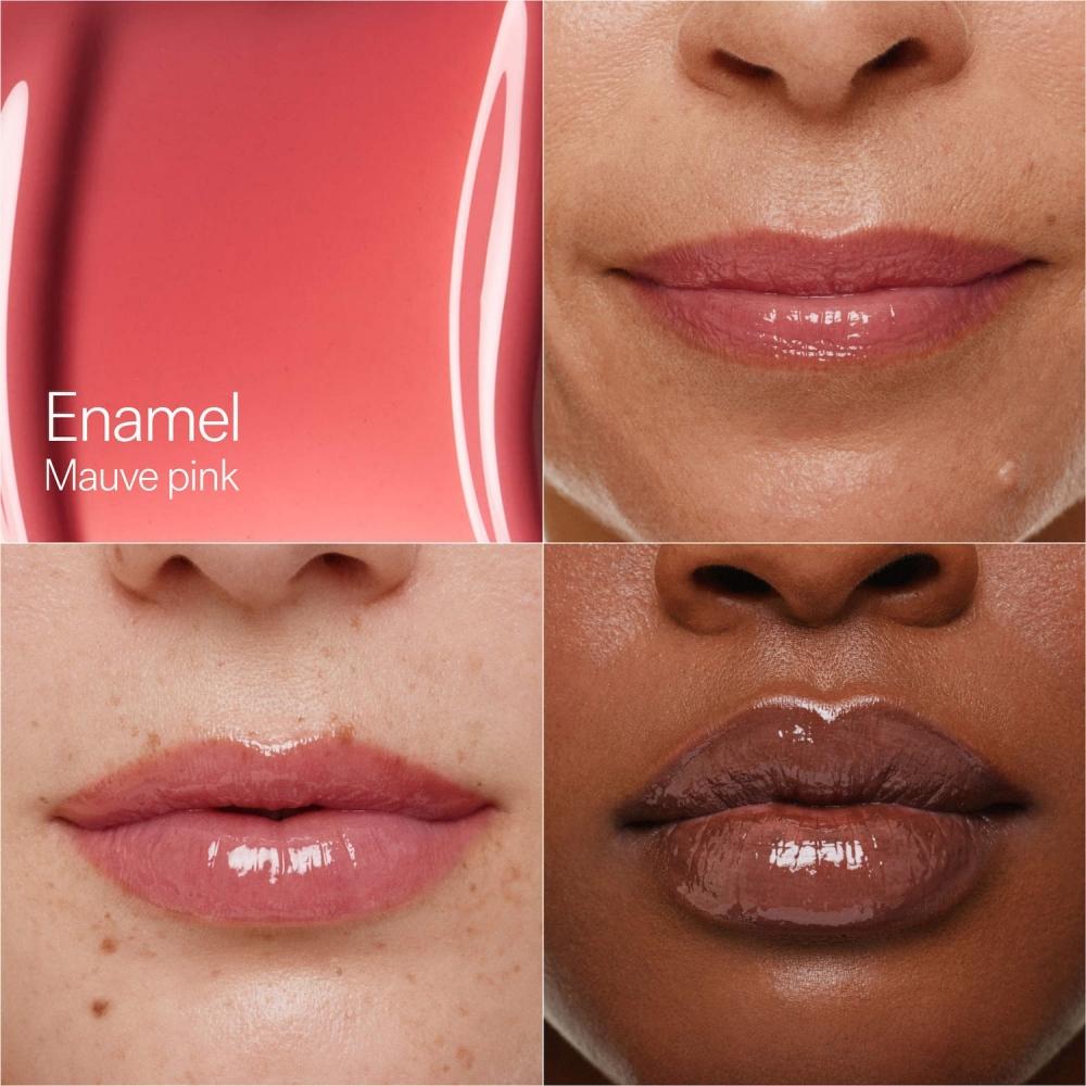 Ilia Overglaze Hydrating Lip Gloss For 24 Hour Moisture 0.16 Fl Oz 5 Ml Enamel Mauve Pink