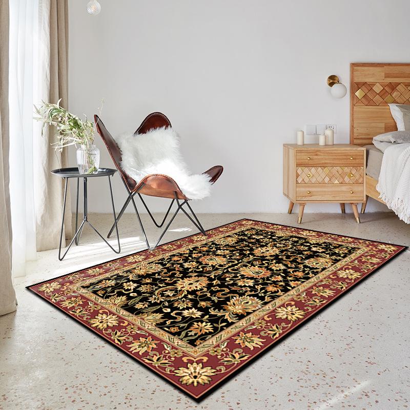 American Persian Carpet, Living Room Carpet Floor Mat, Office Meeting Room Full Of Ethnic Carpet