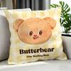 Cartoon BButterbeared Cushion Cover Cushion Cover Set Pcs x x x Pillowcase Decorative Sofa Home Decor