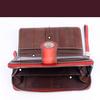 New Vintage Leather Clutch Bag Fashion Top Layer Cowhide Creative Women's Purse