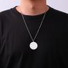 Dawapara King Prophet Solomon Seal Necklace Star of David Religious Protection Amulet Stainless Steel Jewelry