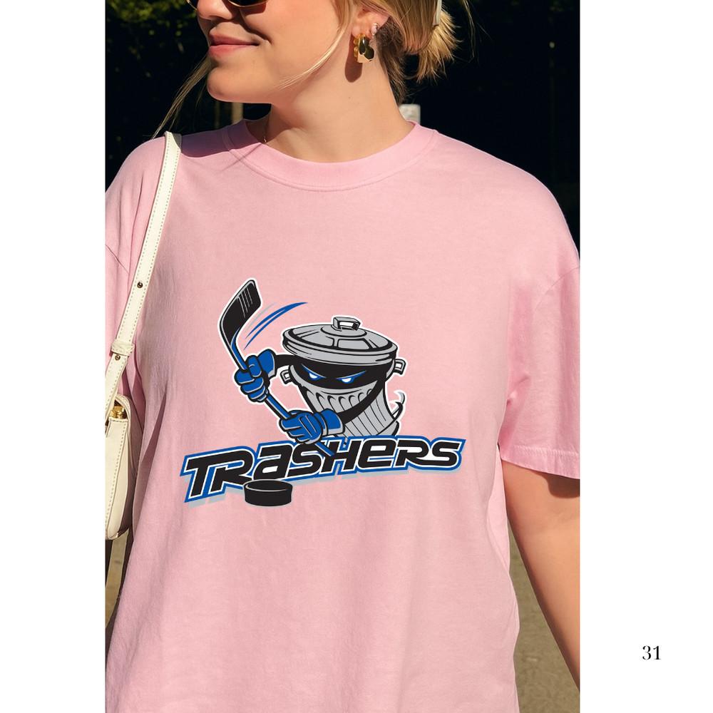 

Danbury Trashers Vintage Ice Hockey T-Shirt Classic Sports Graphic Tee Unisex Unisex T-Shirt M