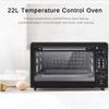 1000W 12L/22L High-capacity Oven Household Multifunctional Electric Oven Kitchen Baking All-in-one Machine 425*250*275mm