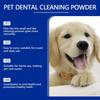 YEGBONG Dog Dental Cleaning Powder - Gently Cleans Tartar and Stains, Freshens Breath