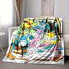 1Pc Eevee Evolution Fantasy Blanket Soft And Comfortable Casual Warm Camping Travel Christmas Halloween Xmas Gift Em92842