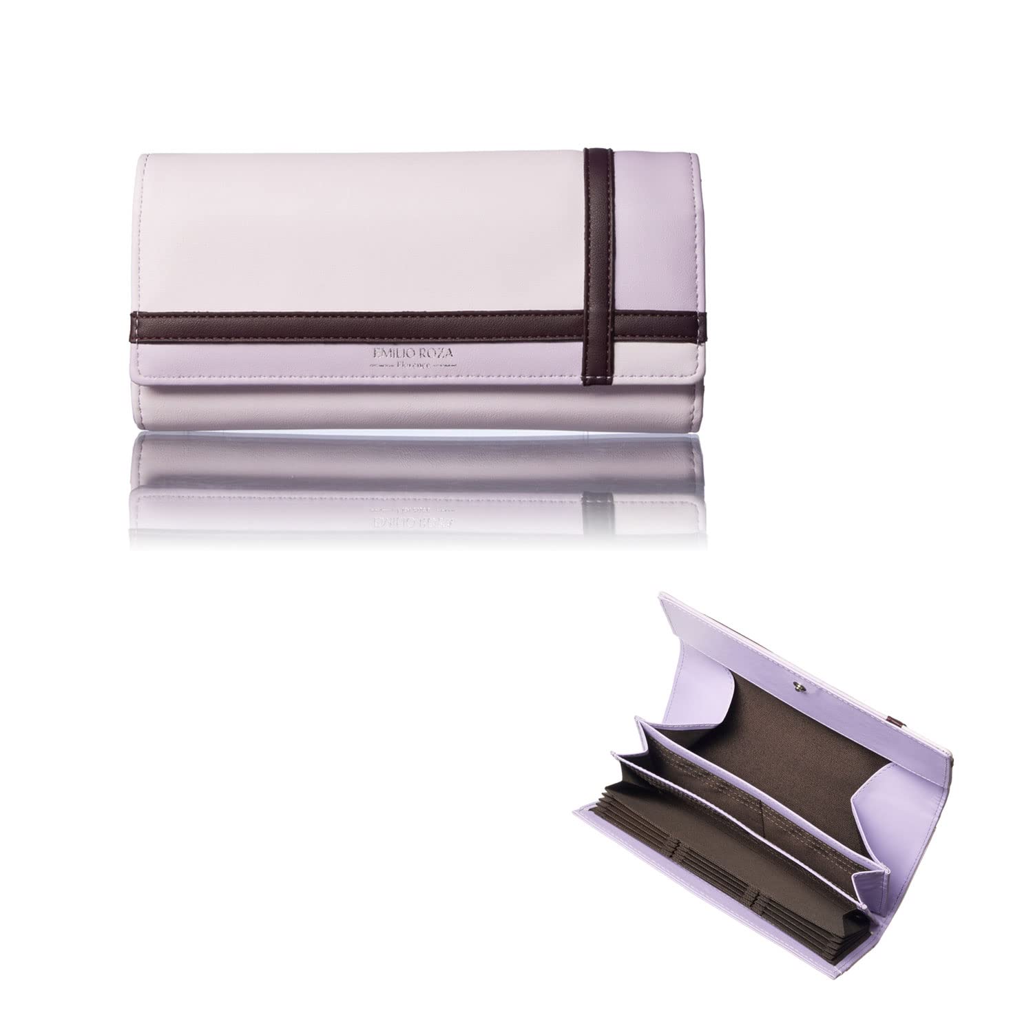 

Long Large Vertical Card Gift Synthetic Anan Featured Product [EMILIO ROZA] Wallet, Women s, Wallet, Capacity, Brand, Storage, Box, Leather,