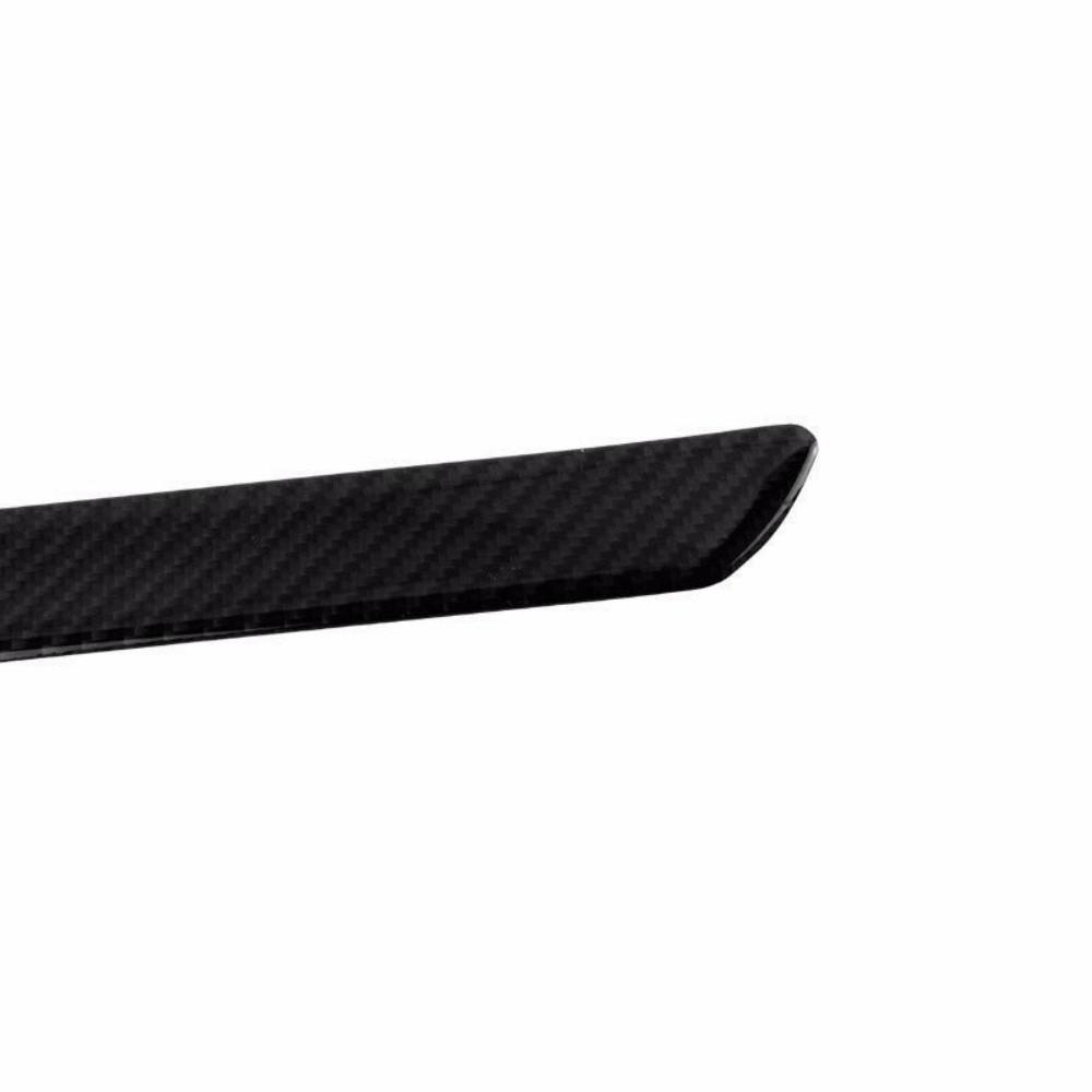 2pcs Universal Door Sill Cover Car Scuff Plate Panel Step Protector Guard Real Carbon Fiber 60 Cm