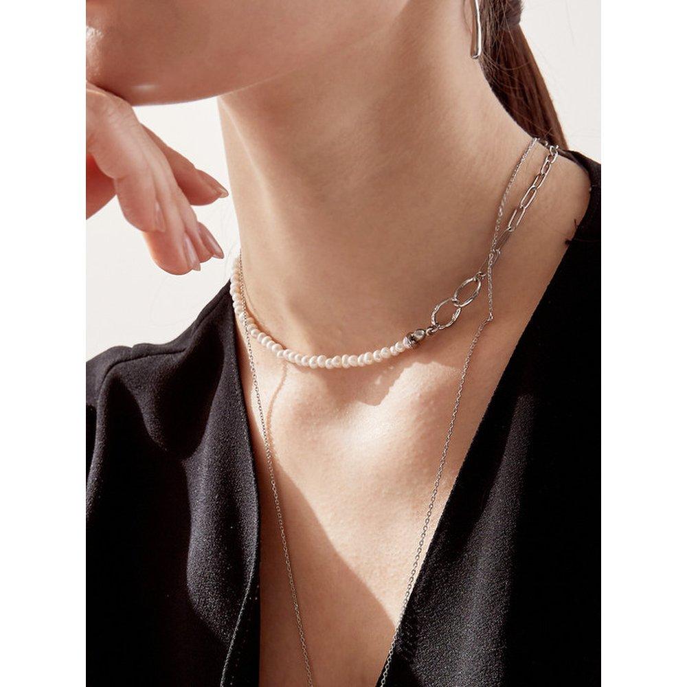 Two-Way Pearl Necklace+Bracelet