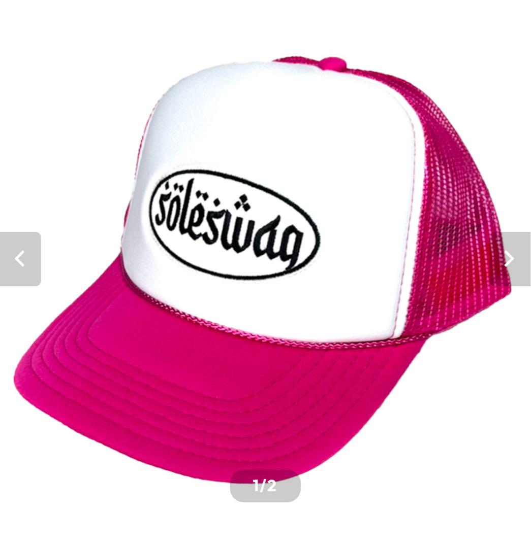 

[USED] Soleswag mesh cap, pink