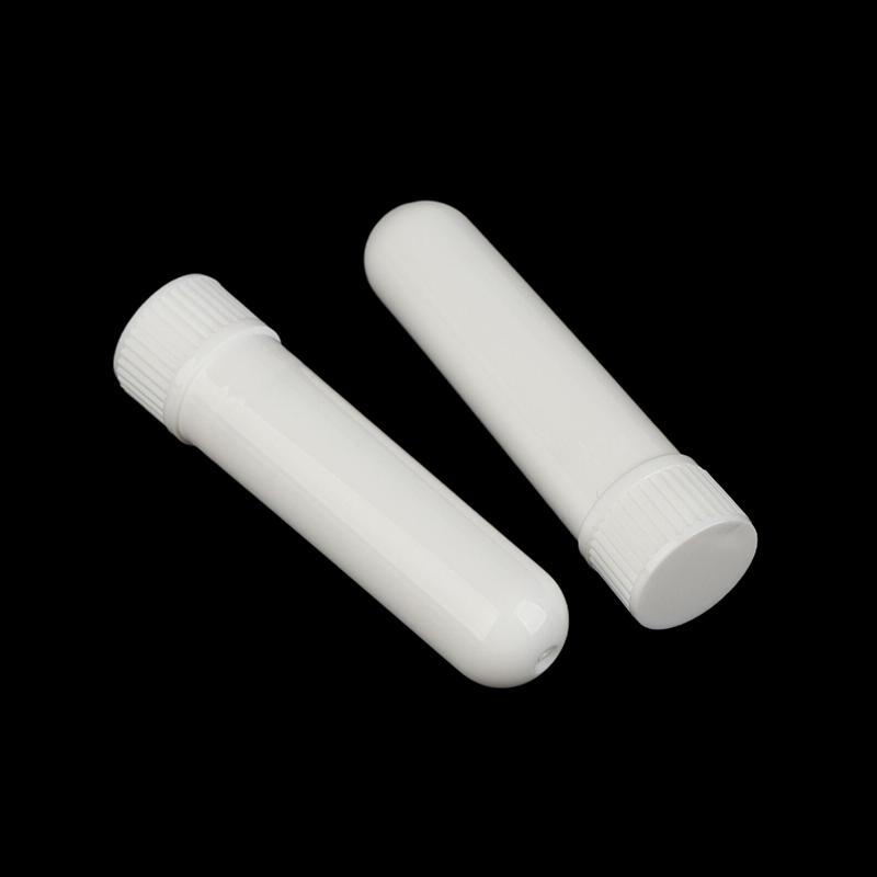 10Pcs Essential Oil Blank Inhaler Tubes Comes Inhaler Stick With Cotton Wicks, Refillable, Dropper