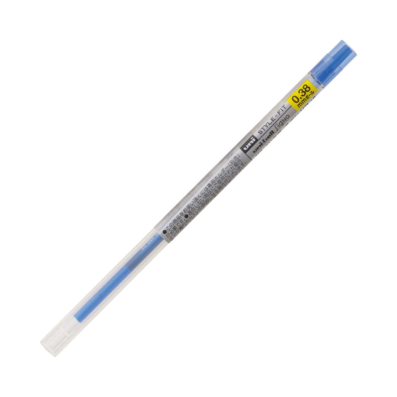 Сменный стержень для шариковой ручки Mitsubishi Pencil Style Fit, 0,38 мм, синий, UMR10938.33 синий