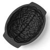 Halloween Silicone Brain Baking Mold Realistic Mold with Support Base Thickened, Suitable for Fondant Chocolate Jelly or Pudding