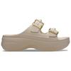 Crocs Classic Cloud Comfort Decorative Slide Sandals Women Sandals Beige Gold 215573-2TC