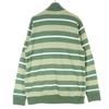 Produse de machiaj LACOSTE fabricate în Japonia Model în dungi Mânecă lungă Fermoar pe jumătate Tricotat Bărbați Folosit