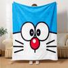Doraemon Flannel Blanket, High quality Comfortable for All Seasons, Home Decor, Warmth and Comfort