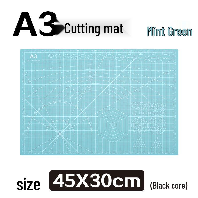 Thickened Cutting Mat: A1-A4 Sizes for Engraving, Writing & Drawing