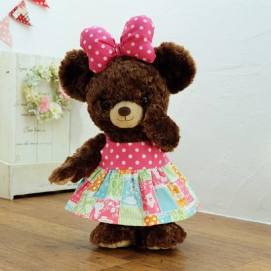 Unibear Unibear City Stuffed Toy Costume Clothes Dress Up Outfit Pudding Puffy Handmade Handmade Disney Bear Unibear Cushucush 136U Pop Camisole Dress
